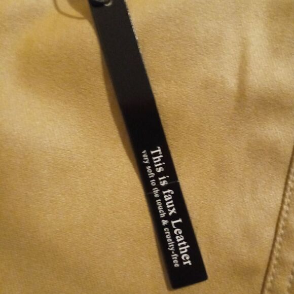 Denim tan stretchy shorts - Picture 4 of 10